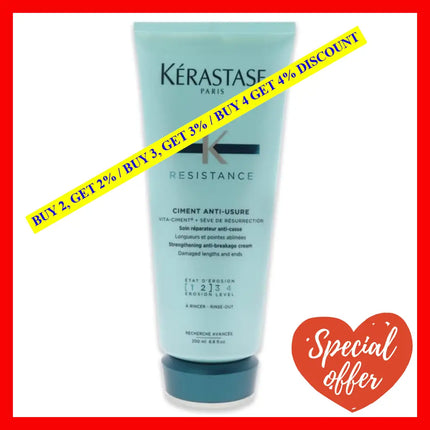 Resistance Ciment Anti-Usure Treatment By Kerastase For Unisex - 6.8 Oz Conditioner