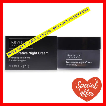 Restorative Night Cream By Revision For Unisex - 1 Oz