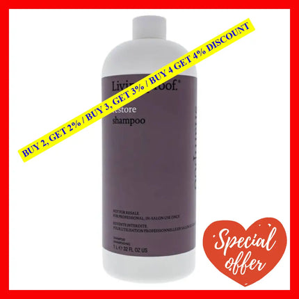 Restore Shampoo By Living Proof For Unisex - 32 Oz