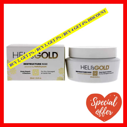 Restructure Masque By Helis Gold For Unisex - 8.4 Oz