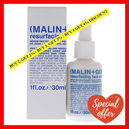 Resurfacing Face Serum By Malin + Goetz For Unisex - 1 Oz