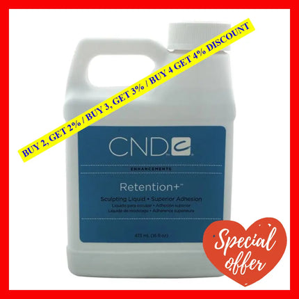 Retention + Sculpting Liquid By Cnd For Unisex - 16 Oz Nail Care