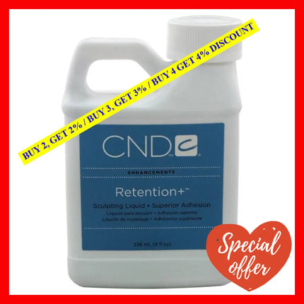 Retention + Sculpting Liquid By Cnd For Unisex - 8 Oz Nail Care