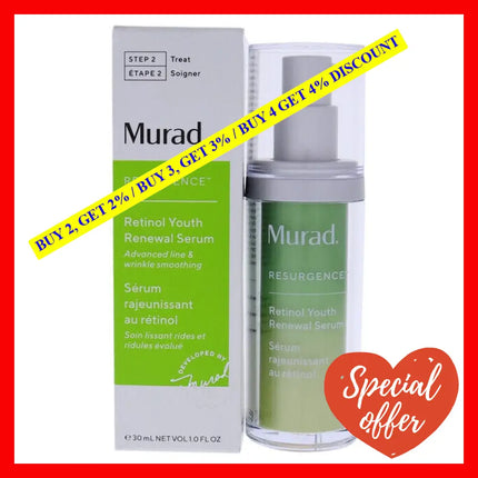 Retinol Youth Renewal Serum By Murad For Unisex - 1 Oz