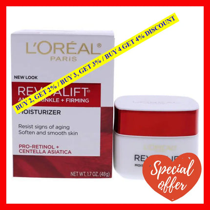 Revitalift Anti Wrinkle Cream By Loreal Professional For Unisex - 1.7 Oz Moisturizer