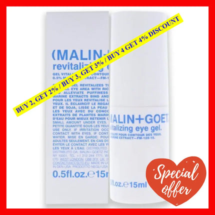 Revitalizing Eye Gel By Malin + Goetz For Women - 0.5 Oz