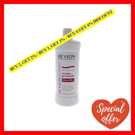 Revlonissimo Creme Peroxide 10 Vol 3% By Revlon For Unisex - 30.4 Oz Cream