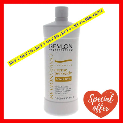 Revlonissimo Creme Peroxide 40 Vol 12% By Revlon For Unisex - 30.4 Oz Cream