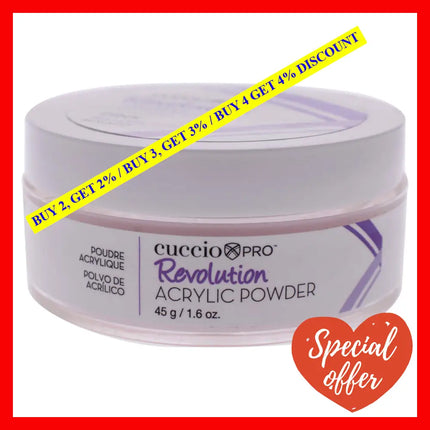 Revolution Acrylic Powder - Pink By Cuccio Pro For Women 1.6 Oz