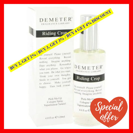 Riding Crop By Demeter For Unisex - 4 Oz Cologne Spray