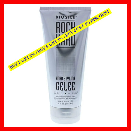 Rock Hard Gel By Biosilk For Unisex - 6 Oz