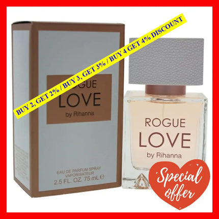 Rogue Love By Rihanna For Women - 2.5 Oz Edp Spray