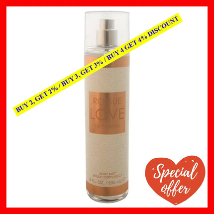 Rogue Love By Rihanna For Women - 8 Oz Body Mist