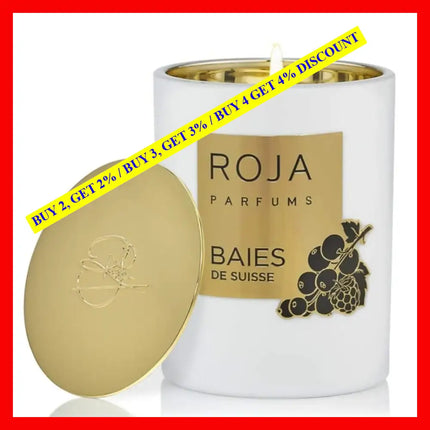 Roja Candle Baies De Suisse 300Gms - 10.6 Oz