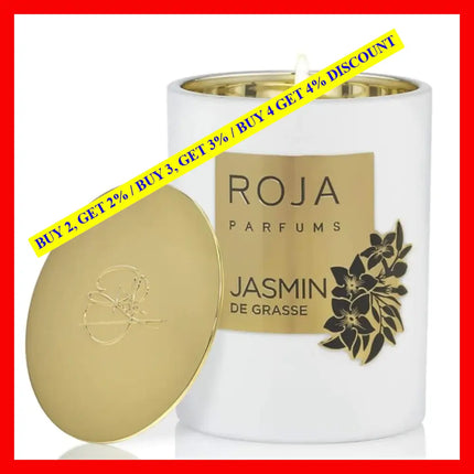 Roja Candle Jasmin De Grasse 300Gms - 10.6 Oz