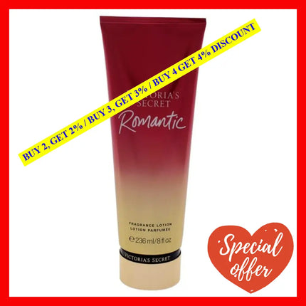 Romantic By Victorias Secret For Women - 8 Oz Body Lotion