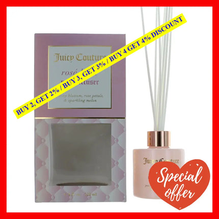 Rose Land By Juicy Couture 4 Oz Reed Diffuser