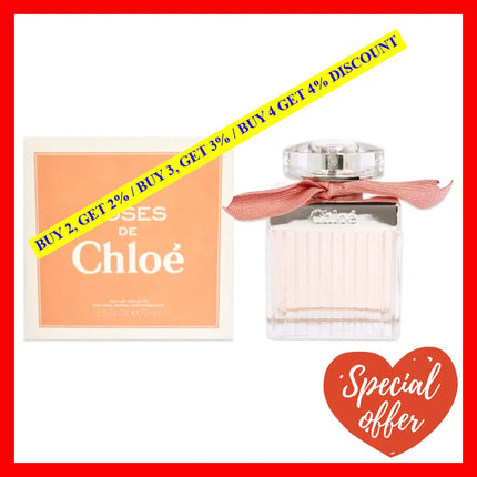 Roses De Chloe By For Women - 2.5 Oz Edt Spray