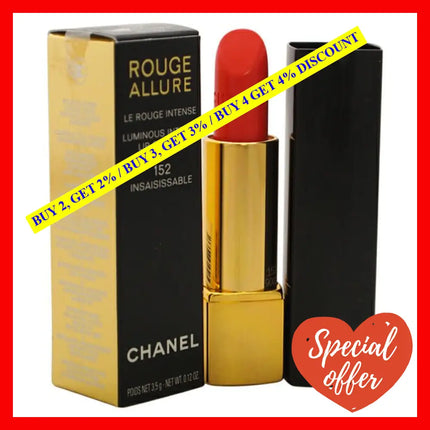 Rouge Allure Luminous Intense Lip Colour - 152 Insaisissable By Chanel For Women 0.12 Oz Lipstick