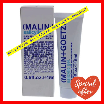 Salicylic Gel By Malin + Goetz For Unisex - 0.5 Oz Treatment