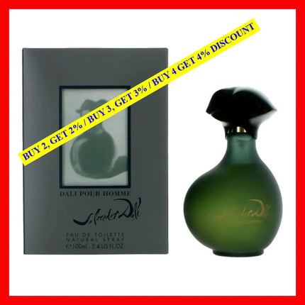 Salvador Dali By 3.4 Oz Eau De Toilette Spray For Men