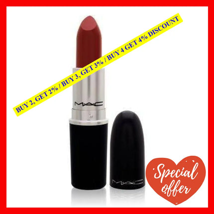 Satin Lipstick - 811 Red By Mac For Women 0.1 Oz