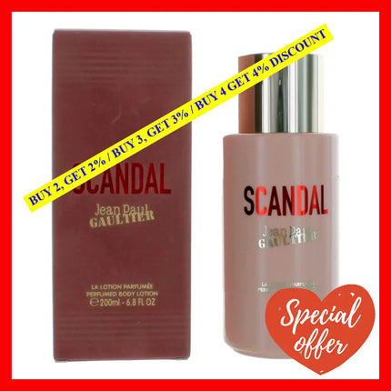 Scandal By Jean Paul Gaultier 6.7 Oz Perfumed Body Lotion For Women