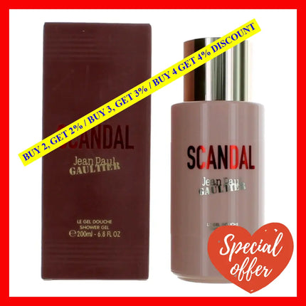 Scandal By Jean Paul Gaultier 6.8 Oz Shower Gel For Women