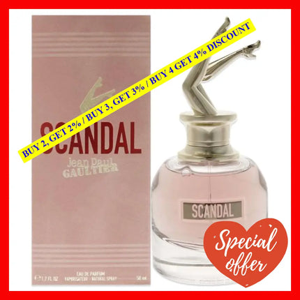 Scandal By Jean Paul Gaultier For Women - 1.7 Oz Edp Spray