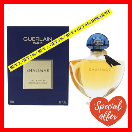 Shalimar By Guerlain For Women - 1.6 Oz Edp Spray