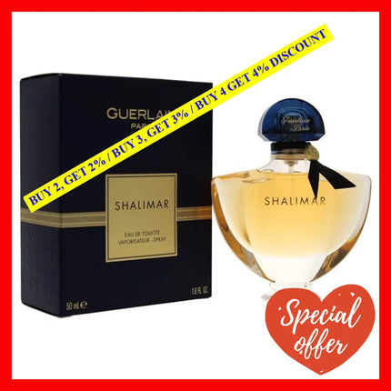 Shalimar By Guerlain For Women - 1.7 Oz Edt Spray