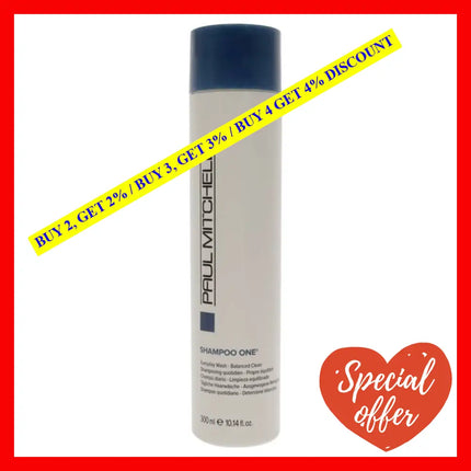 Shampoo One By Paul Mitchell For Unisex - 10.14 Oz