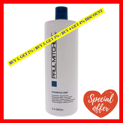 Shampoo One By Paul Mitchell For Unisex - 33.8 Oz