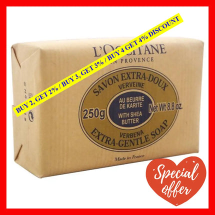 Shea Butter Extra Gentle Soap - Verbena By Loccitane For Unisex 8.8 Oz