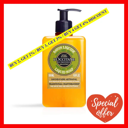 Shea Butter Liquid Soap - Verbena By Loccitane For Unisex 16.9 Oz