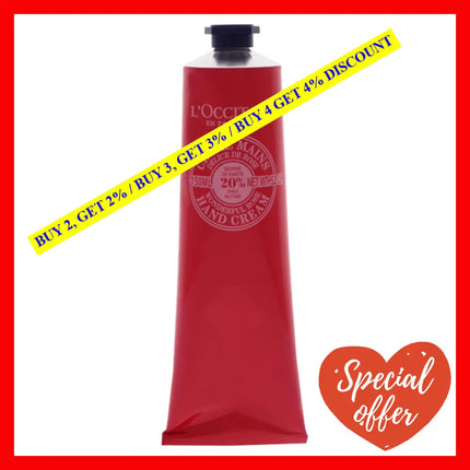 Shea Butter Wonderful Rose Hand Cream By Loccitane For Unisex - 5.2 Oz