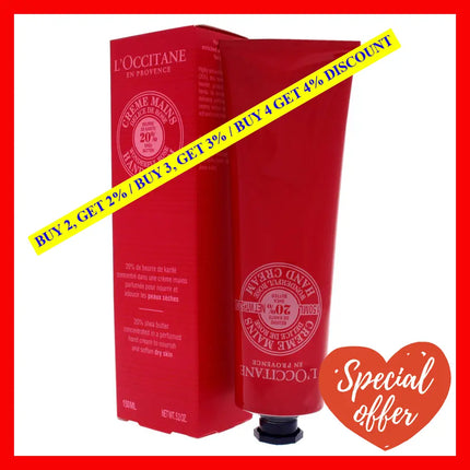 Shea Butter Wonderful Rose Hand Cream By Loccitane For Unisex - 5.2 Oz