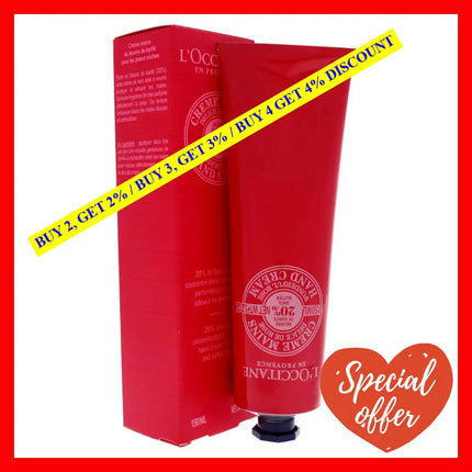 Shea Butter Wonderful Rose Hand Cream By Loccitane For Unisex - 5.2 Oz