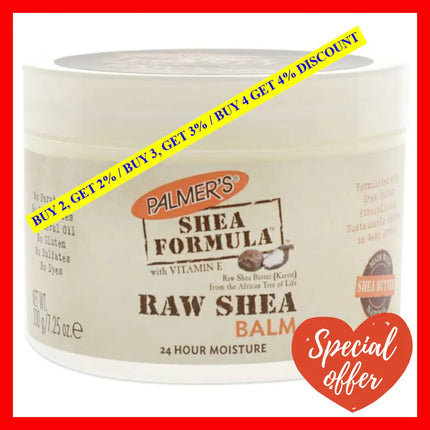 Shea Formula Raw Balm By Palmers For Unisex - 7.25 Oz