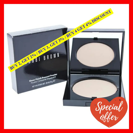 Sheer Finish Pressed Powder - 06 Warm Natural By Bobbi Brown For Women 0.38 Oz