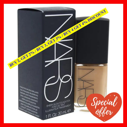 Sheer Glow Foundation - Cadiz/Medium-Dark By Nars For Women 1 Oz