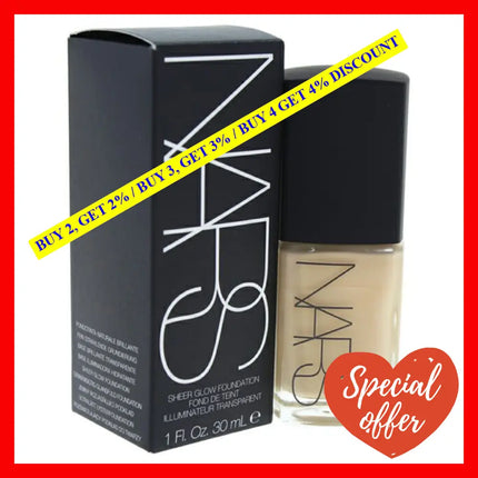 Sheer Glow Foundation - Deauville/Light By Nars For Women 1 Oz