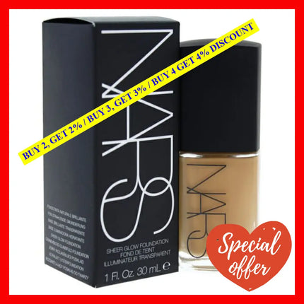 Sheer Glow Foundation - Tahoe/Medium-Dark By Nars For Women 1 Oz