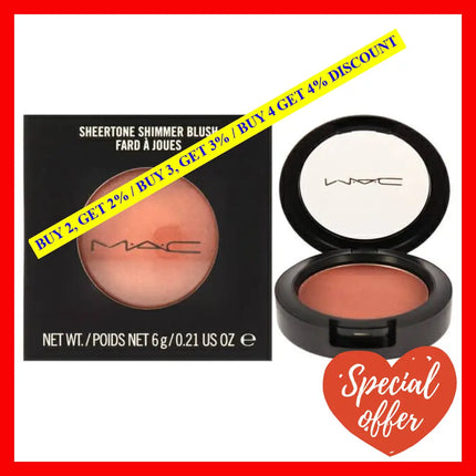 Sheertone Shimmer Blush - Peachtwist By Mac For Women 0.21 Oz