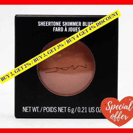 Sheertone Shimmer Blush - Sunbasque By Mac For Women 0.21 Oz