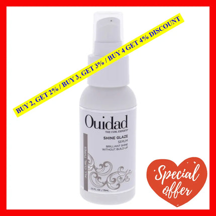 Shine Glaze Serum By Ouidad For Unisex - 2.5 Oz