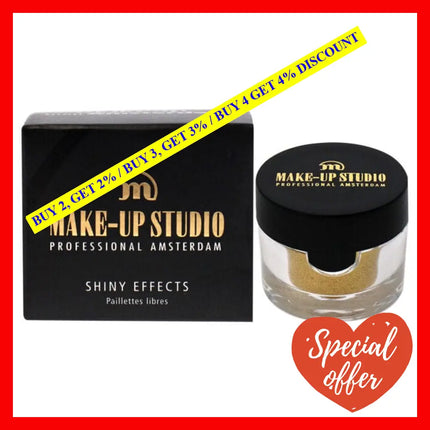 Shiny Effects - Gold By Make-Up Studio For Women 0.14 Oz Eye Shadow