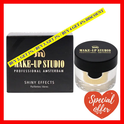 Shiny Effects - Golden Sun By Make-Up Studio For Women 0.14 Oz Eye Shadow