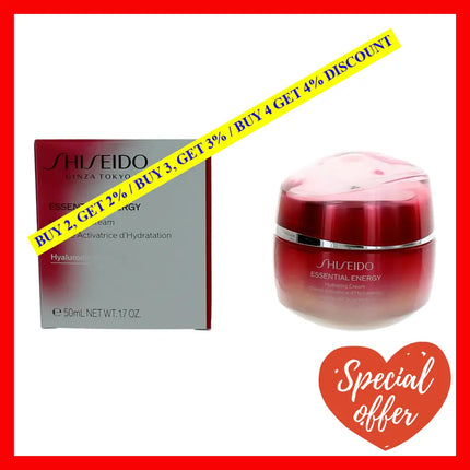 Shiseido Essential Energy By 1.7 Oz Hydrating Cream