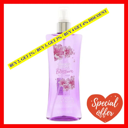 Signature Japanese Cherry Blossom Fragrance Body Spray By Fantasies For Women - 8 Oz